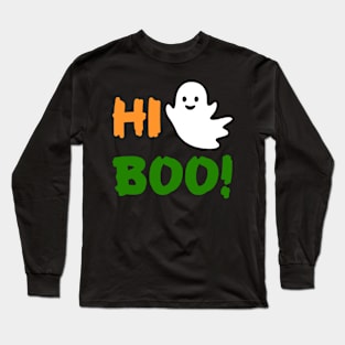 Hi Boo! Ghost Long Sleeve T-Shirt